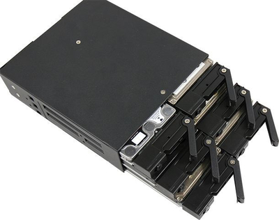 Bay për SSD HDD Chieftec CMR-625, 6x 2.5", SATA, i zi