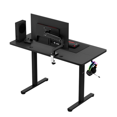 Tavolinë gaming Huzaro Hero 8.1, lartësi elektrike e rregullueshme, 140 cm, e zezë