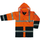 Xhaket pune Herock Parka Contrast, high visibility, XXXL, portokalli fluo me blu navy
