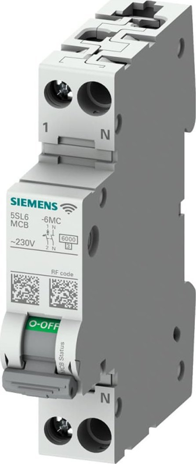 Siemens Mbrojtës me matje dhe komunikim SENTRONcom WIFI, AC 230V, 16A, tip B