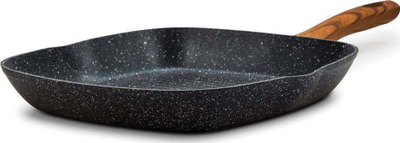 Tigan grill NAVA Nature, katror 28x28 cm, granit, i zi