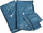 Француски кревет Eu Waterbed, 140x200cm, тапацир полиестер, темно сив