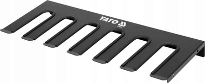 Raft metalik për vegla elektrike Yato YT-09091, 6 vende, për mur, i zi