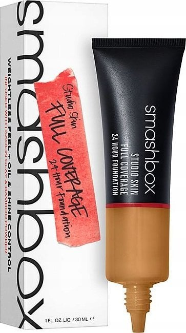 Fondatinë e lëngshme Smashbox Studio Skin High Cover 2.2, 30 ml, ngjyrë Light Medium Warm Peachy