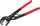 Pensa uji Ratchet Hard Head 250mm, çelik CrV, dorezë kundra rrëshqitjes, të zeza