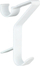 Varëse radiatorësh WENKO Flexi Round, set 3 copë, plastike ABS, të bardha