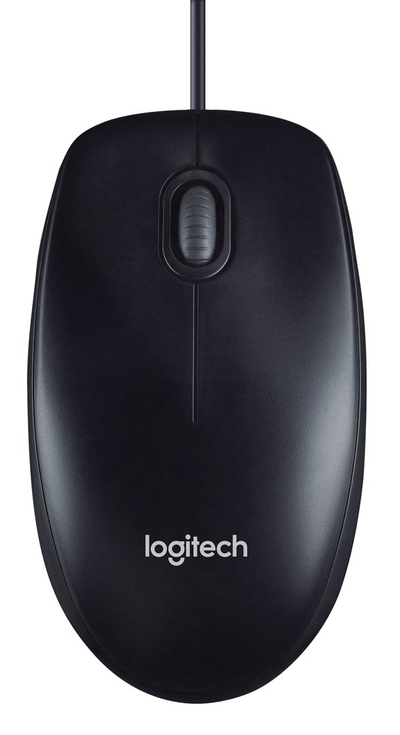 Maus Logitech M90, USB Type-A, i hirtë