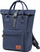 Çantë shpine për ndrim pelenash Kinderkraft Moonpack, me plot xhepa, me dyshek portativ, denim blu