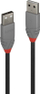 Kabllo USB Lindy, 5 m, e zezë / e hirtë