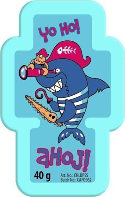 Tableta për banjë Chlapu Chlap Funny Bath Captain Shark, 40g, aromë vanilje