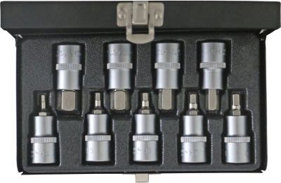 Set çelësash dallesë KS TOOLS 911.1321, 9 pjesë, 1/2", çelik krom vanadium