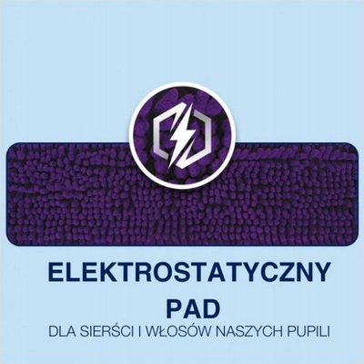 Peshë fshirëse Bona Pet Vacuuming Pad, mikrofibër për qime kafshësh, vjollcë