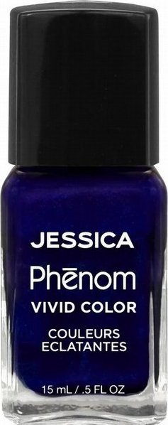 Llak thonjsh Jessica Phenom Vivid PHEN-045 Star Sapphire, 14ml, blu me shkëlqim