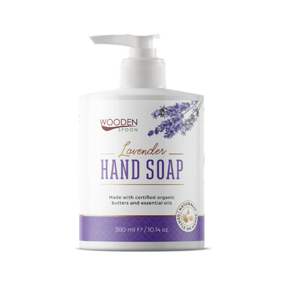 Sapun i lëngshëm për duar WoodenSpoon Lavender, 300 ml