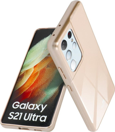 Husë telefoni Mercury Jelly për Samsung A73 5G A736, TPU, gold
