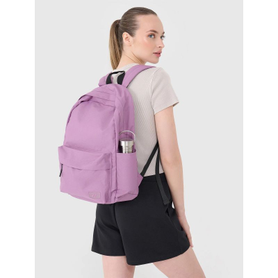 Ранец 4F City Backpack 18L, унисекс, водоотпорен, виолетов