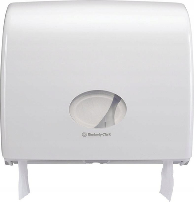 Диспенсер за тоалетна хартија Kimberly Clark Aquarius Jumbo MIDI Non-Stop, ѕиден, бел