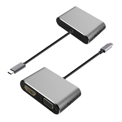 Docking station Platinet PMMA9832, type-C/HDMI VGA