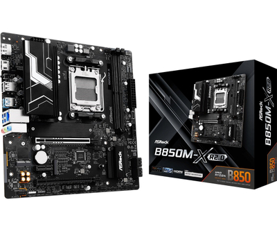 Pllakë amë ASRock B850M-X R2.0, Socket AM5, DDR5, Micro ATX, e zezë