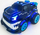 Lodër makinë me telekomandë Ciuciubabka Angry Stunt Car, rrotullim 360°, drita LED, e zezë e kuqe