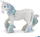 Figurë lodër Papo Ice Unicorn, plastikë e pikturuar me dorë, shumëngjyrëshe