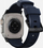 Rrip dore për Apple Watch Nomad Rugged Strap, gome FKM, 42-49mm, blu Atlantic dhe i zi