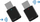Adapter audio Bluetooth 2 në 1, transmetues edhe marrës, USB me dalje 3.5mm AUX, i zi