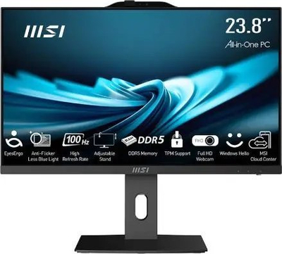 Kompjuter All in One MSI PRO AP242P 14M-813EU, i7 14700, 16GB RAM, 1TB SSD, 23.8" FHD, i zi