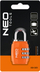Dry valixhe Neo Tools, me kod 3 shifror, 58×30×13 mm