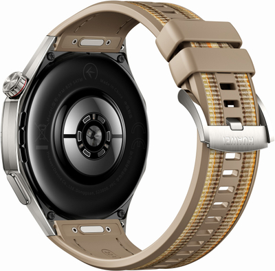 Ora e mençme Huawei Watch GT 6 Pro, 46mm, AMOLED, GPS, titan i zi