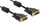 Kabllo Delock DVI-D - DVI-D, 2m, e zezë