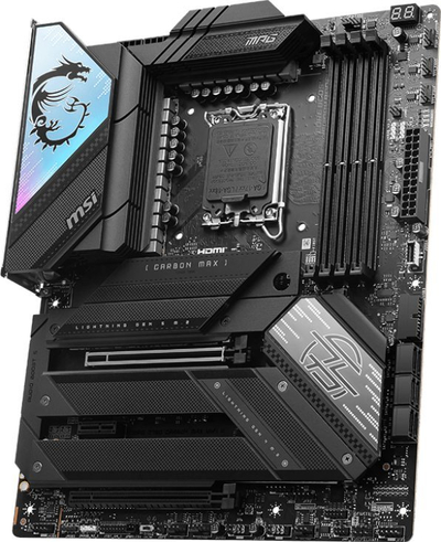 Pllakë amë MSI MPG Z790 Carbon Max WiFi II, Intel Z790, LGA 1700, ATX, e zezë