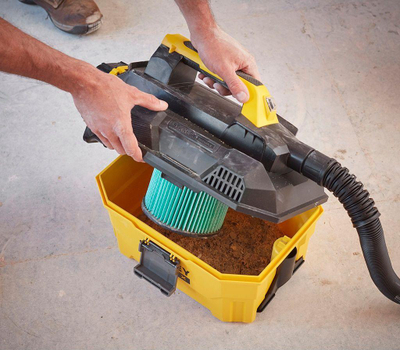 Fshesë industriale Stanley SFMCV002B-XJ, pa kabllo, depozitë 7.5L, verdhë e zezë