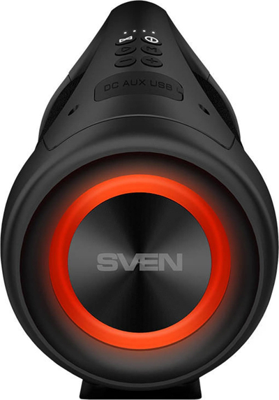 Altoparlant Bluetooth Sven PS-370, 40W, portativ, me drita LED