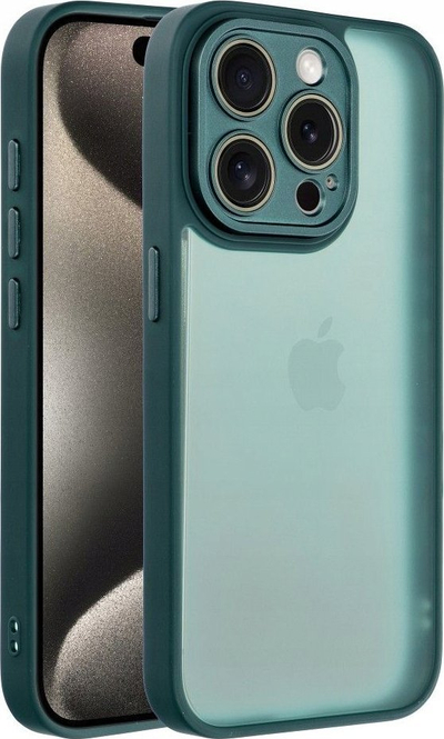 Këllëf telefoni Variete për Xiaomi Redmi Note 13 Pro 4G, TPU, mbrojtje më e fortë për kamera, jeshile e errët
