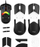 Gejминг глушец HyperX Pulsefire Saga, 26000 DPI, 8K polling, црн