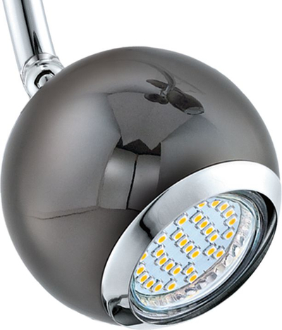 Reflektor muri Eglo Bimeda 31006, 2 drita, GU10 LED, gri krom