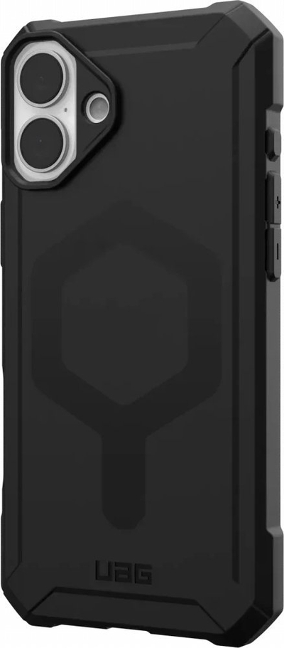 Mbrojtëse telefoni Urban Armor Gear Essential Armor, për iPhone 16 Plus, MagSafe, e zezë