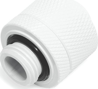 Компресиски приклучок Alphacool Eiszapfen, 16/10mm, G1/4, бел