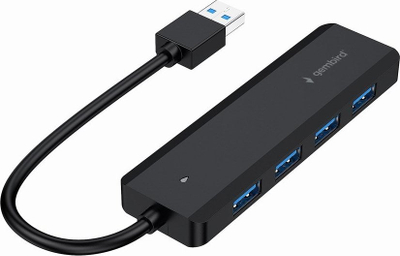 HUB USB Gembird UHB-U3P4P-02, 4 porta, USB 3.1, i zi