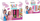 Set kreativ për rregullimin e flokëve Icom Polska Beauty Hair Style, për gërsheta me rruza, për kalamaj 6+, rozë