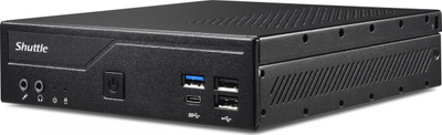 Mini PC barebone Shuttle DH610S XPC Slim, LGA1700, DDR4, i zi