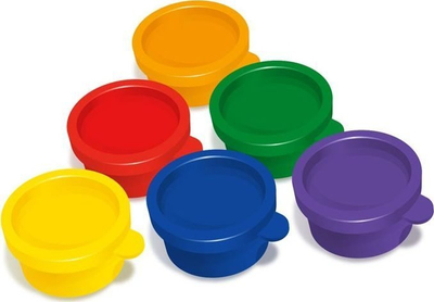 Ngjyra gishtërinjsh Finger Paints, 6 ngjyra, 30ml