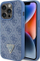 Futrollë Guess GUHCP15LP4TDPB për iPhone 15 Pro 6.1", TPU, lëkurë eko 4G, blu