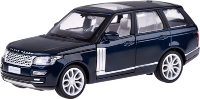 Makine loje Range Rover ZA5048, shkalle 1:36, me drita dhe zera, blu e erret