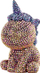 Set kreativ për fëmijë Unicorn Diamonds Crystals, figurë për dekorim, me kristale shumëngjyrëshe