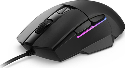 Maus lojërash Sharkoon SGM35, 6400 DPI, me kabllo, i zi