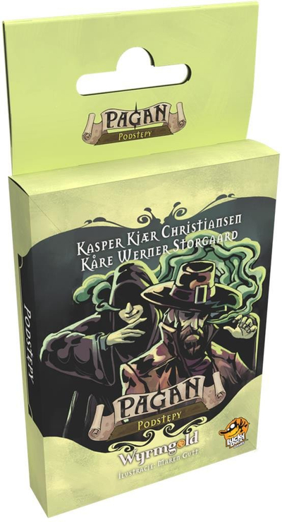 Zgjerim loje tavoline Lucky Duck Games Pagan Schemes, set kartash, për lojën bazë Pagan