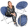 Karrige kampingu Enero Camp Moon, 82x68x79 cm, palosme, blu e errët