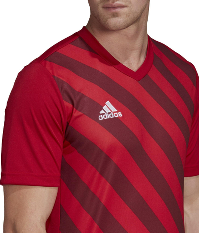 Bluzë sportive adidas Entrada 22 Graphic Jersey M HB0572, poliester i riciklume, teknologji AEROREADY, shumëngjyrëshe